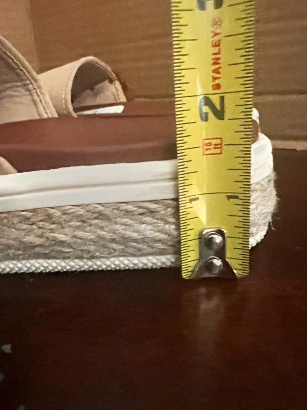 MIA Tan Double-Strap Slide Sandals with Buckle Accent - Picture 2 of 14